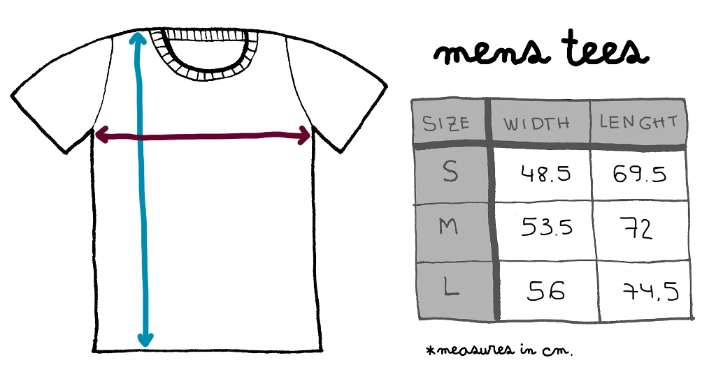 mango shirt size chart